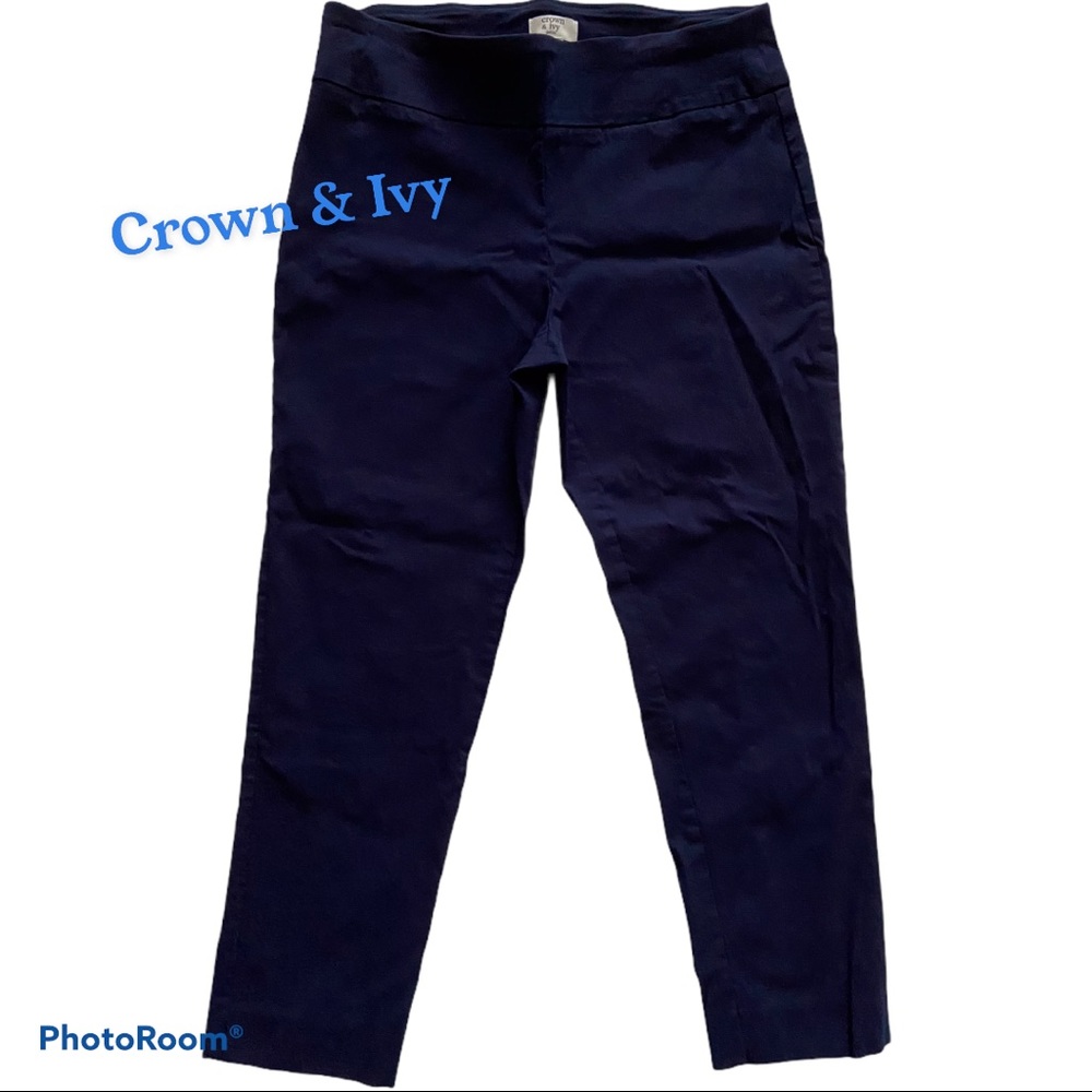 Crown & Ivy women’s stretch pants 8P